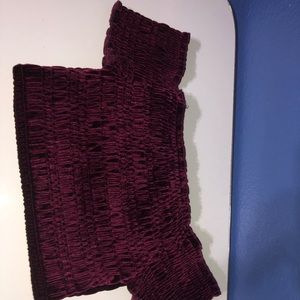 Off the shoulders top